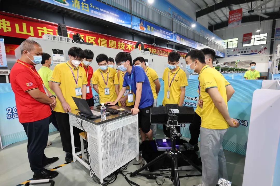 2022年全国职业院校技能大赛广东赛区三赛项开赛