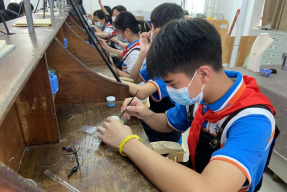 广州番禺职业技术学院携手象骏中学、德贤小学开展劳动教育主题课程